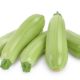 Witte courgettes